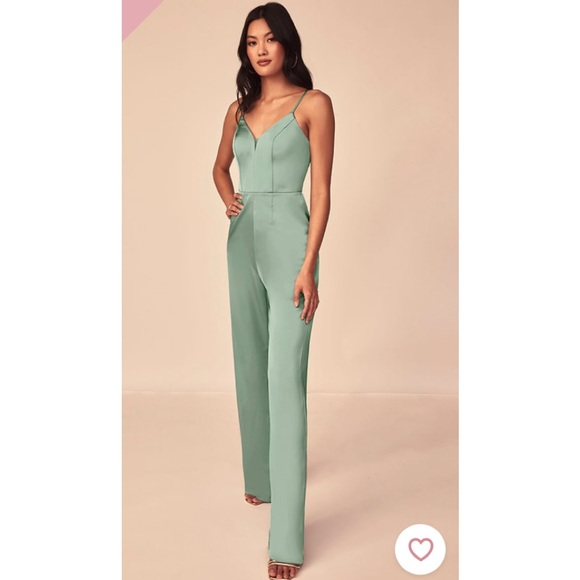 Azazie Pants - Azazie jumpsuit jumper romper fancy Small S